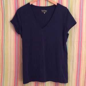 Lilly pulitzer navy top💙